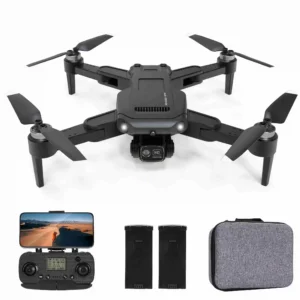New RC Drone Brushless Motor Long Flight Times GPS Drone Quadcopter with Remote Controller 2 Batteries Remote Control Drone