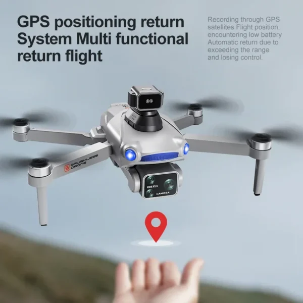 ultra long endurance GPS drone optical flow obstacle avoidance high-definition wifi realtime image transmission mini drones S119 - Image 3
