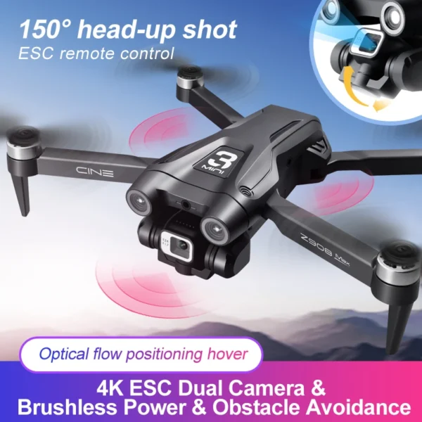 Xiaomi Drone Z908 Pro Max 8K Dual Lens ESC Professional WIFI GPS Brushless Motor Aerial Photography FPV Folding RC Quadcopter - Image 5