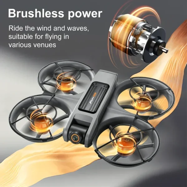 S156 Remote Control Crossing Drone Aerial Vehicle with Display Screen Four Axis Optical Flow Remote Control Aircraft Large Size - Image 3
