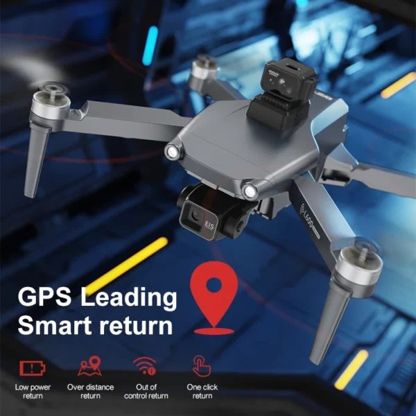NEW L600 PRO MAX Drone with Large Screen 3-Axis Gimbal 5G GPS 8K HD EIS Camera Obstacle Avoidance Brushless FPV RC Quadcopter - Image 5