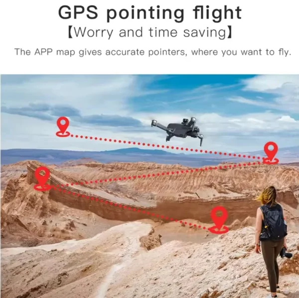 L600 PRO MAX GPS 4K 3-Axis PTZ Drone Professional HD Dual Camera Obstacle Avoidance Brushless Motor 5G WIFI RC Quadcopter Toys - Image 5