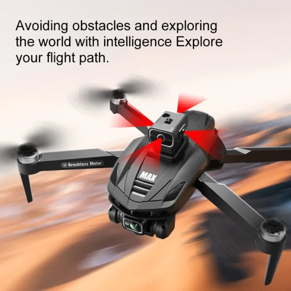 V168 MAX PRO Drone GPS Automatic Return 8K Professional With HD Camera 5G WIFI FPV Brushless RC Quadcopter Obstacle Avoidance - Image 4