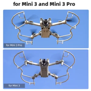 Lightweight Drone Propeller Guard Protector Cage for DJI Mini 3 and Mini 3 Pro with High-Quality ABS Material