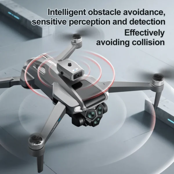 2025 New M66 RC Drone 4K Professinal With Wide Angle Triple HD Camera Foldable RC Helicopter WIFI FPV Height Hold Apron Sell - Image 4