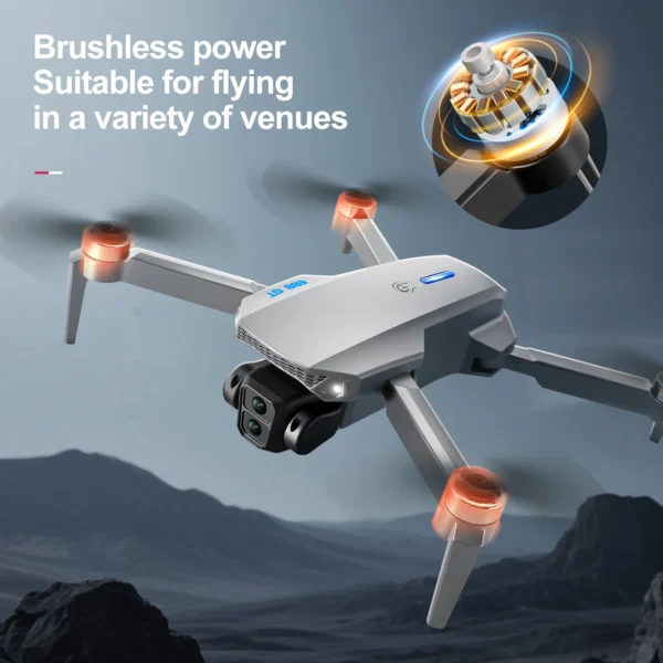 2025 Drones E88GT 8K Professional HD 360° Dual Cameras 5G WIFI Brushless Motors Obstacle Avoidance FPV Foldable Quadcopter Toy - Image 2