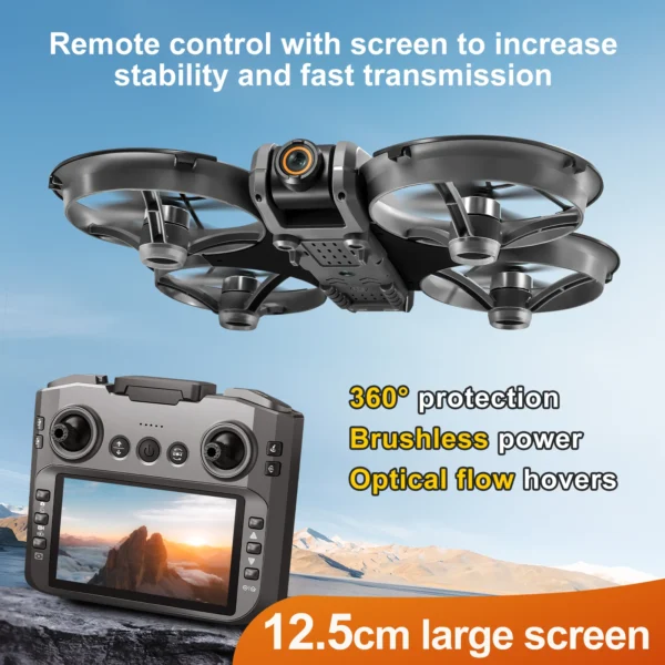 NEW S156 RC Drone 4K 8K WIFI Professional Aerial Photography Remote Control Aircraft HD Dual Camera Quadcopter Boys Toy UAV Dron - Image 6