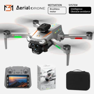 Professional M3 Drone 8K Camera RC Screen WIFI FPV Dron Obstacle Avoidance Brushless Motor Altitude Headless Mode RC Quadcopter