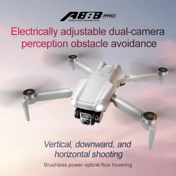 Xiaomi mijia A888 mini Drone FPV 8k Professional Camera 5G WIFI Brushless Motor Folding Dron Obstacle Avoidance Quadcopter Toys - Image 2