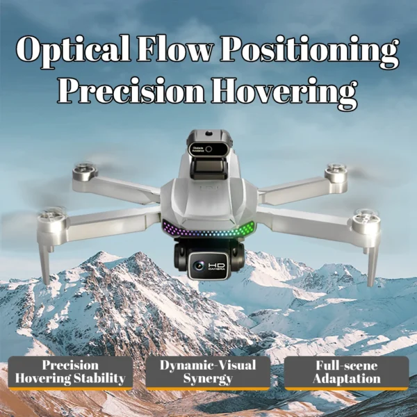 S50 PRO GPS Drone with 2 Batteries, 4.5-inch Large Screen Remote, Real-Time HD Camera, Obstacle Avoidance, Extended Flight Time - Image 3