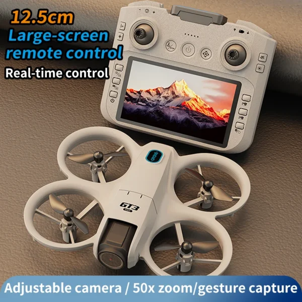 NEW Drones GT3 GPS 8K Professional HD 180° Dual Cameras 5G WIFI Brushless Motors Obstacle Avoidance FPV Foldable Quadcopter Toys - Image 6