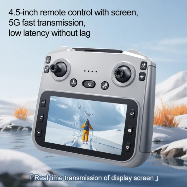 F208 PRO Drone 4K Profesional HD 2-Axis Gimbal GPS 5G WiFi 1KM RC Distance FPV Dron Brushless Quadcopter - Image 4