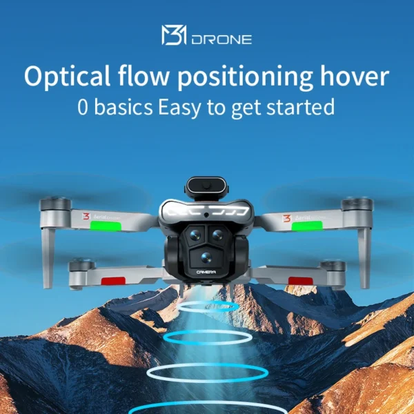 Professional M3 Drone 8K Camera RC Screen WIFI FPV Dron Obstacle Avoidance Brushless Motor Altitude Headless Mode RC Quadcopter - Image 2