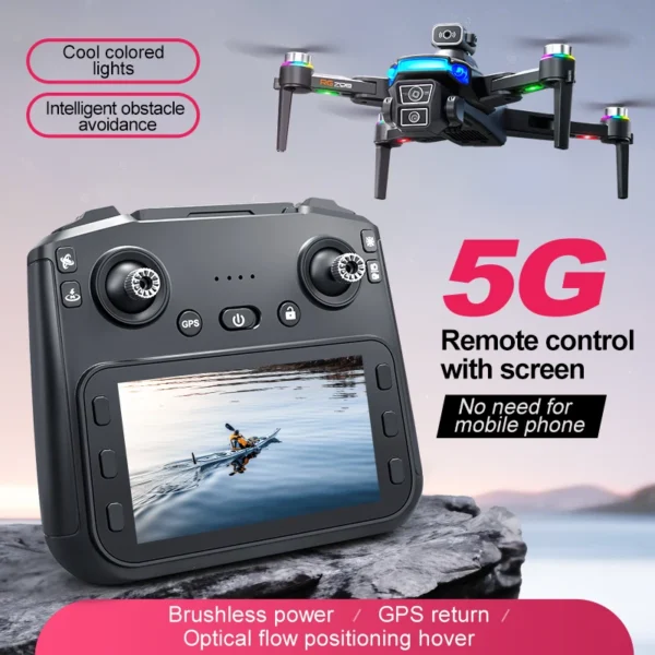 RG706 MAX GPS Drone 4K Professional HD Dual Camera 5G Wifi 360° Obstacle Avoidance FPV Brushless Foldable Quadcopter RC Drones - Image 2