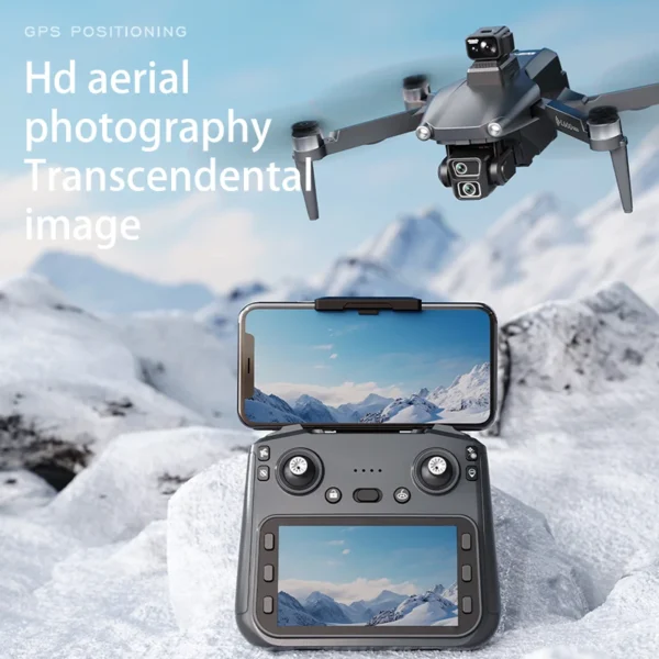 L600-1 Pro MAX GPS Drone 4K Professional HD Dual Camera With Screen 5G WIFI 360°Obstacle Avoidance Brushless Rc Quadcopter Drone - Image 2