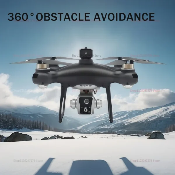 KY102 Remote Control Drone 8K HD Dual Camera Aerial Brushless Motor 360 Obstacle Avoidance RC Quadcopter Toy For Kid And Adults - Image 4