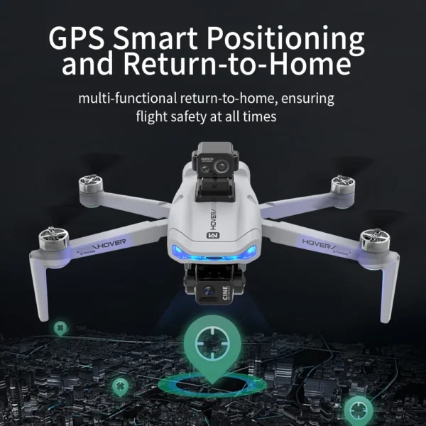X40 GPS Drone Professional 8K Camera 3-axis Gimbal Aerial FPV Brush Avoiding Obstacle with Screen Remote Control Folding Drones - Image 5