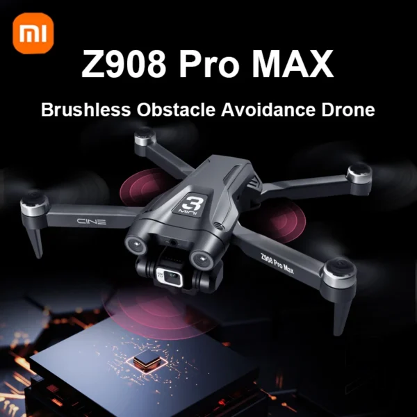 Xiaomi Drone Z908 Pro Max 8K Dual Lens ESC Professional WIFI GPS Brushless Motor Aerial Photography FPV Folding RC Quadcopter - Image 4