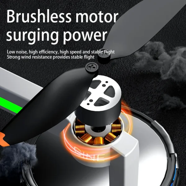 2025 AE3 Pro MAX Drone GPS 8K Camera 3-Axis Gimbal 5G image transmission Aerial Photography Brushless Foldable Mini Drone Toy - Image 6