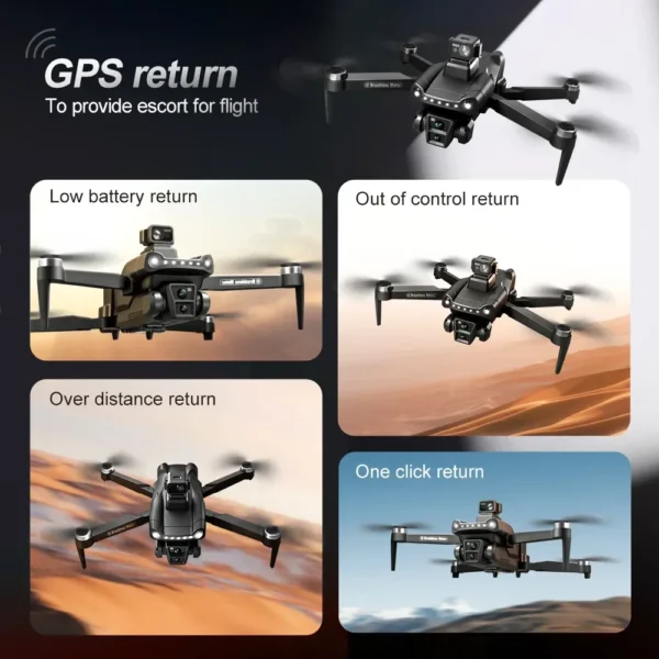 Xiaomi Mijia V198GPS MAX Drone 8K Professional Brushless Motor Laser Obstacle Avoidance Foldable Quadcopter Aerial Optical RCToy - Image 3