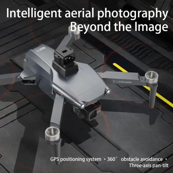 NEW L600 PRO MAX Drone with Large Screen 3-Axis Gimbal 5G GPS 8K HD EIS Camera Obstacle Avoidance Brushless FPV RC Quadcopter - Image 6