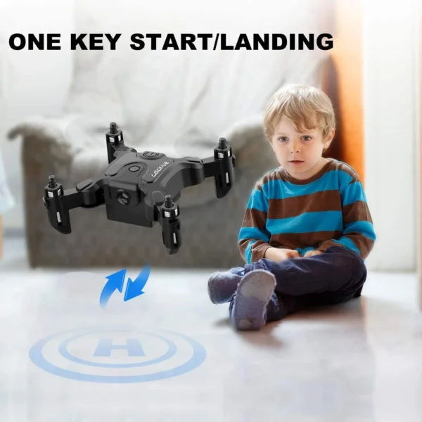 New Mini Drone V2 4K 1080P HD Camera WiFi Fpv Air Pressure Altitude Hold Foldable Quadcopter RC Drone Kid Toy GIft - Image 5