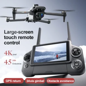 High end drone A25PR system touch screen three-axis gimbal 8k three-axis mechanical stabilization gimbal electronic anti shake