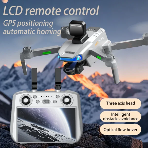 2025 AE3 Pro MAX Drone GPS 8K Camera 3-Axis Gimbal 5G image transmission Aerial Photography Brushless Foldable Mini Drone Toy - Image 3
