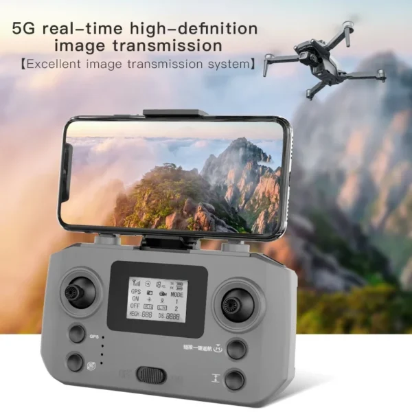 L600 PRO MAX GPS 4K 3-Axis PTZ Drone Professional HD Dual Camera Obstacle Avoidance Brushless Motor 5G WIFI RC Quadcopter Toys - Image 4