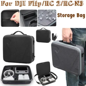 Carrying Case Portable Travel Shoulder Bag Shockproof Case Handbag For DJI Flip Drone RC 2/RC-N3/Batteries