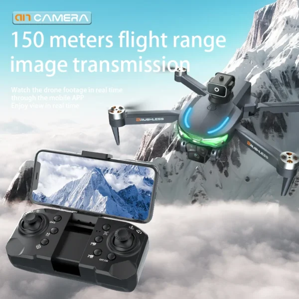 A17 4K Dual Camera GPS Drone w/ 360° Obstacle Avoidance, Auto Return, Foldable RC Quadcopter, WiFi FPV & Long Flight Time - Image 2