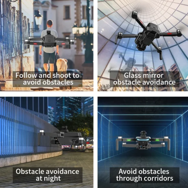 N800 Pro2 GPS Drone 8K Professional HD Dual Camera 3-Axis Gimbal 5G Wifi Photography Brushless Foldable Quadcopter RC Drones Toy - Image 6