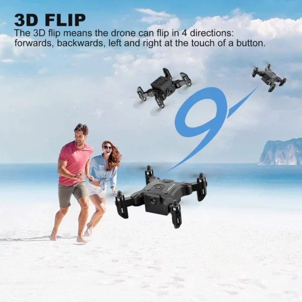 New Mini Drone V2 4K 1080P HD Camera WiFi Fpv Air Pressure Altitude Hold Foldable Quadcopter RC Drone Kid Toy GIft - Image 3