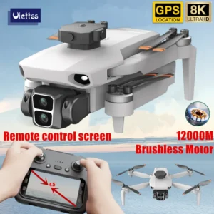 Profesional L106/L106-1 MAX GPS Drone 8K HD Screen Rc 5G FPV Camera Quadcopter Brushless Motor RC Mini Dron for Children Toys