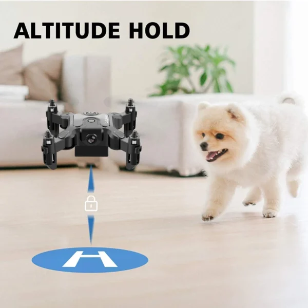 New Mini Drone V2 4K 1080P HD Camera WiFi Fpv Air Pressure Altitude Hold Foldable Quadcopter RC Drone Kid Toy GIft - Image 4