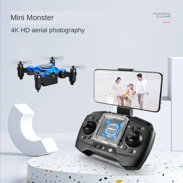 802 Mini Drone 4K 1080P HD Camera WiFi Fpv Air Pressure Altitude Hold Professional Foldable Quadcopter RC Drone Kid Toys GIft - Image 3