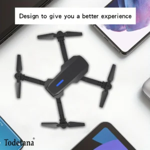 User - Friendly Aerial Drone, Foldable Design, One - Key Takeoff/Landing, Altitude Hold, HD Camera, Optical Flow Stabilization,