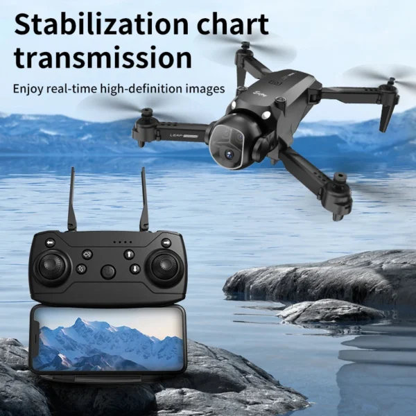 New Drone H20 Folding Brushless High Definition Aerial Photography Four Axis Drone VR Glasses Remote Control Aircraft Drone - Image 2