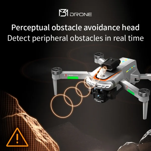 Professional M3 Drone 8K Camera RC Screen WIFI FPV Dron Obstacle Avoidance Brushless Motor Altitude Headless Mode RC Quadcopter - Image 3