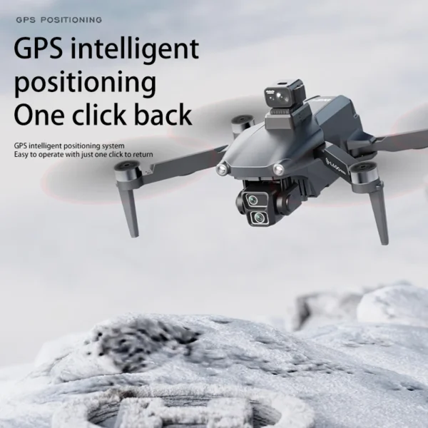 L600-1 Pro MAX GPS Drone 4K Professional HD Dual Camera With Screen 5G WIFI 360°Obstacle Avoidance Brushless Rc Quadcopter Drone - Image 3