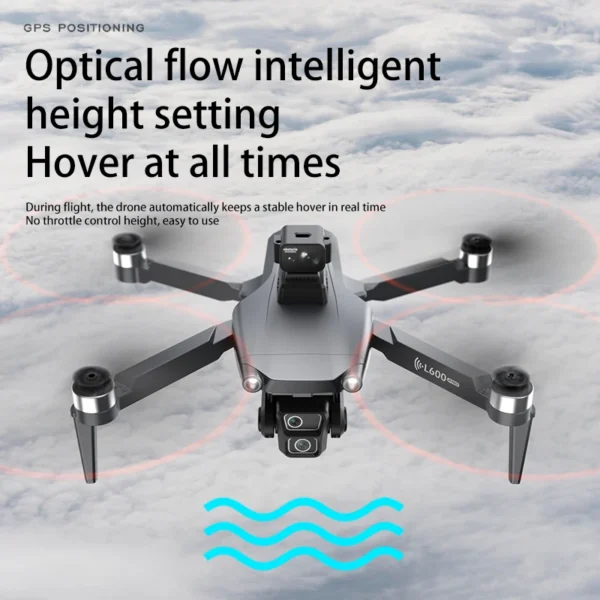 L600-1 Pro MAX GPS Drone 4K Professional HD Dual Camera With Screen 5G WIFI 360°Obstacle Avoidance Brushless Rc Quadcopter Drone - Image 4