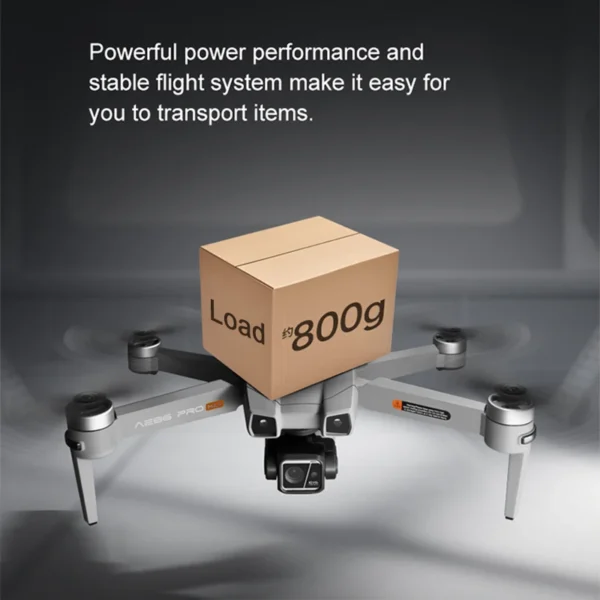AE86 MAX Professional Drone 3-axis Gimbal Digital Image Transmission Obstacle Avoidance Built-in Air Drop Device Screen Controll - Image 3
