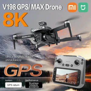 Xiaomi Mijia V198GPS MAX Drone 8K Professional Brushless Motor Laser Obstacle Avoidance Foldable Quadcopter Aerial Optical RCToy