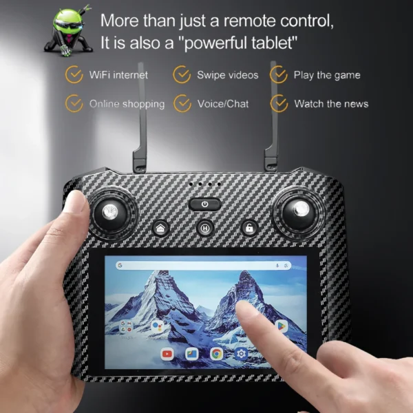 AE86 MAX Professional Drone 3-axis Gimbal Digital Image Transmission Obstacle Avoidance Built-in Air Drop Device Screen Controll - Image 5
