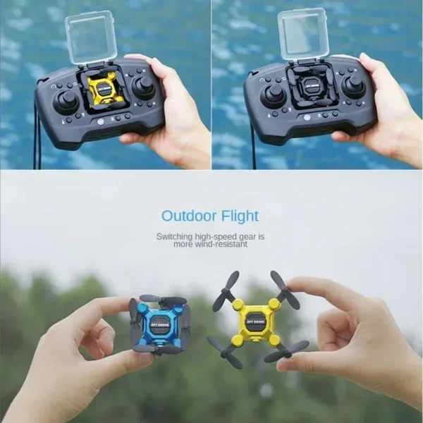 802 Mini Drone 4K 1080P HD Camera WiFi Fpv Air Pressure Altitude Hold Professional Foldable Quadcopter RC Drone Kid Toys GIft - Image 4