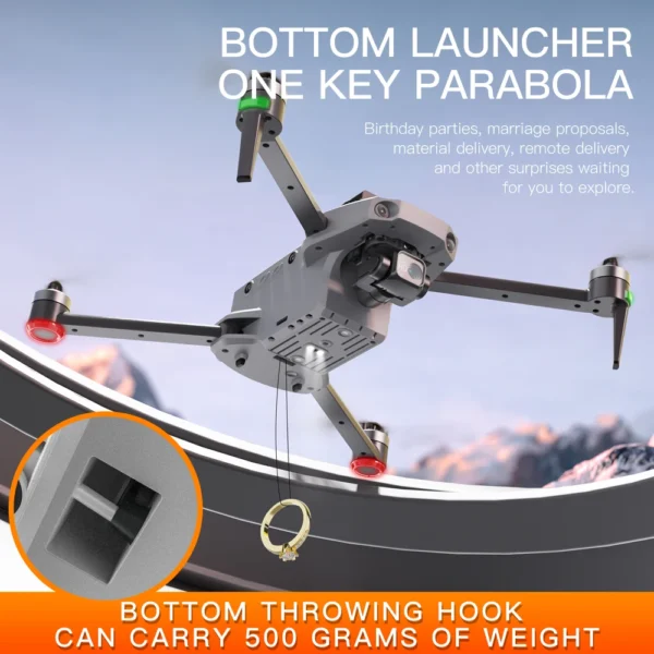2025 K11 Tubro Drone With 8K Professional Camera GPS+Digital Image Transmission 3-axis Gimbal Anti-Shake Camera Drone RC Toy - Image 3