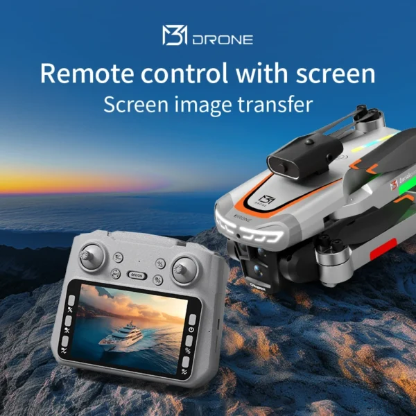 Professional M3 Drone 8K Camera RC Screen WIFI FPV Dron Obstacle Avoidance Brushless Motor Altitude Headless Mode RC Quadcopter - Image 5