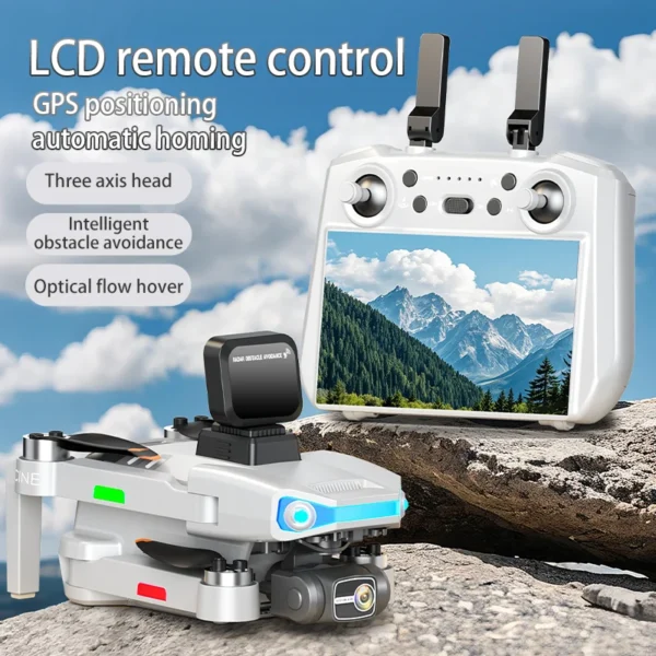 2025 AE3 Pro MAX Drone GPS 8K Camera 3-Axis Gimbal 5G image transmission Aerial Photography Brushless Foldable Mini Drone Toy - Image 4